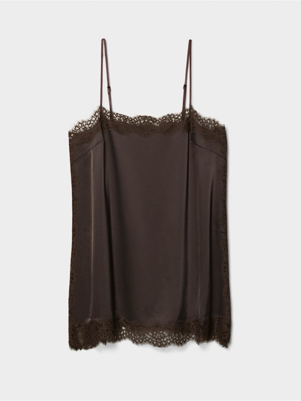 Aritzia Serif Satin Camisole